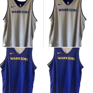 Nike NBA Authentic tank top men’s Sz XXL-Tall Warriors